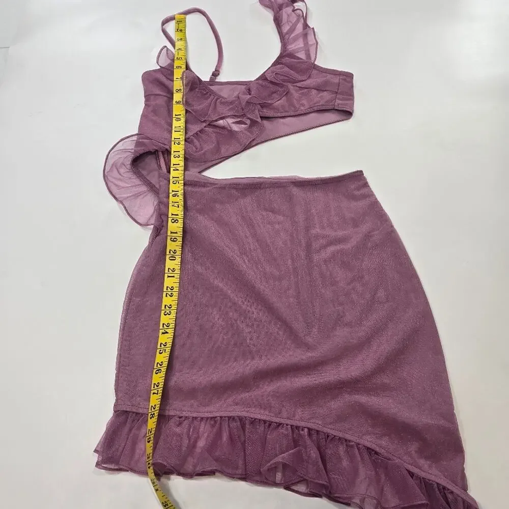 MORE TO COME Payton Ruffle Dress in Pink - Picture 14 of 14